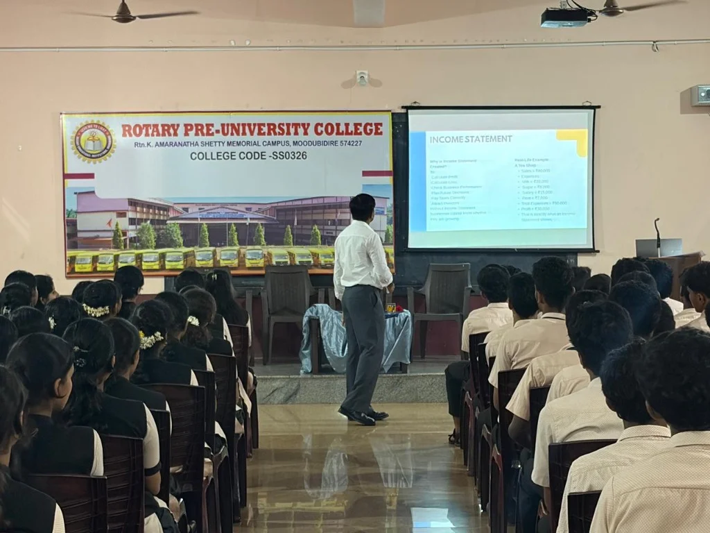 Income Statement Session at Rotary PU College